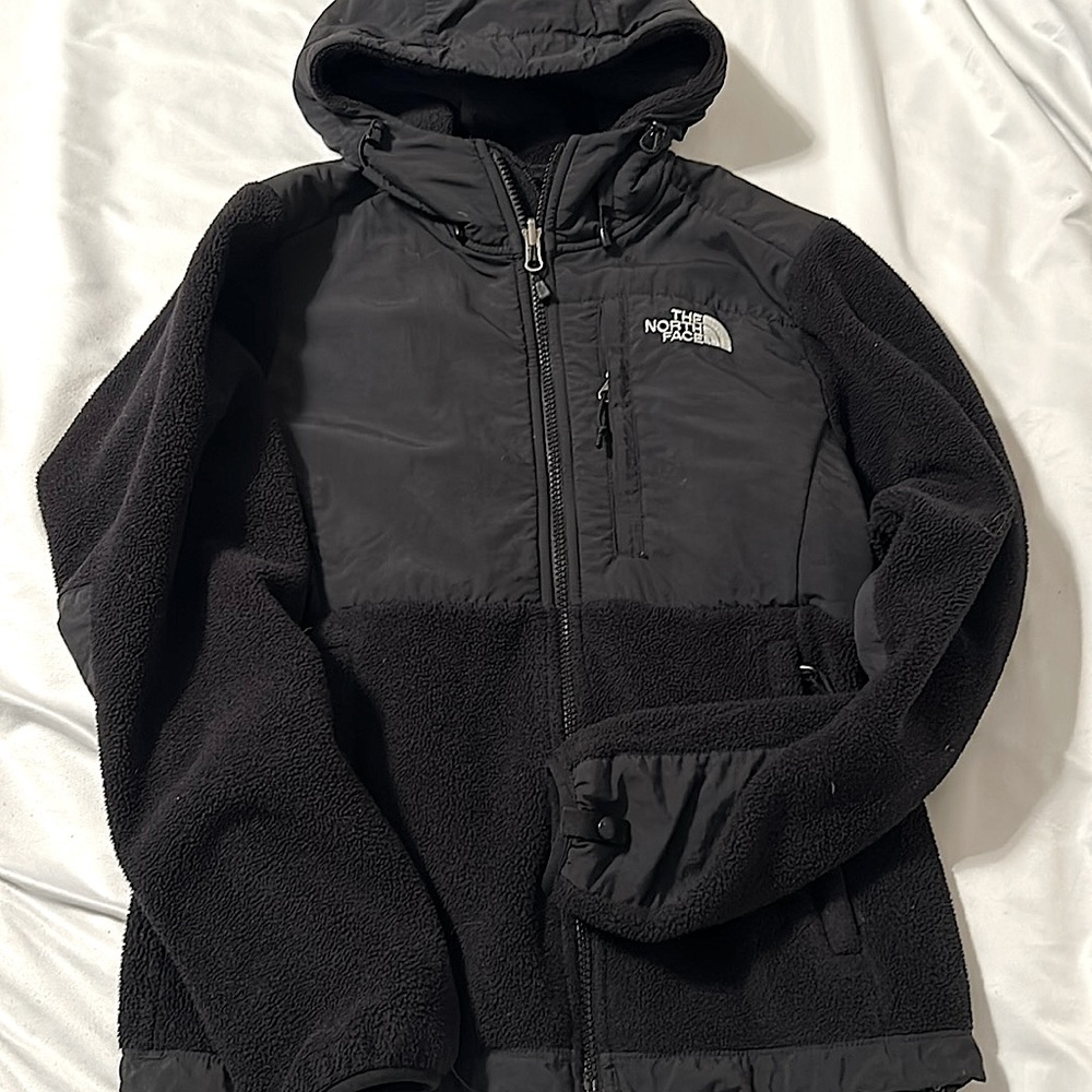 The North Face black jacket, size XS.